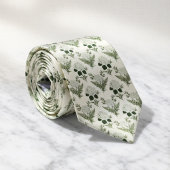 Salie Groene Hortensia & Varens Stropdas