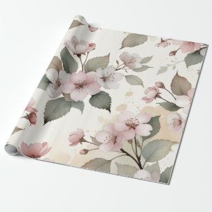 Salie Groene Kersenbloesem Pasen Cadeaupapier