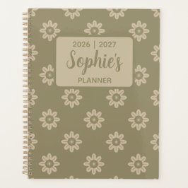 Salie Groene Madeliefje Bloemendecor Academisch Ja Planner