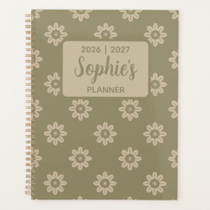 Salie Groene Madeliefje Bloemendecor Academisch Ja Planner