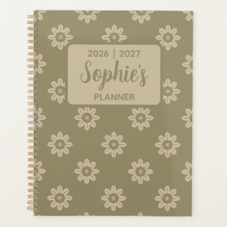 Salie Groene Madeliefje Bloemendecor Academisch Ja Planner