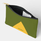 Salie groene minimale accessoiretas  etui (Open)
