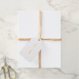 Salie Groene Monogram Huwelijk Cadeaulabels
