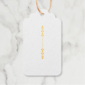 Salie Groene Monogram Huwelijk Cadeaulabels (Voorkant)
