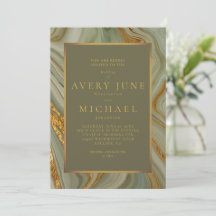Salie Groene Onyx Marmer Met Goud