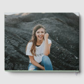 Salie Groene Rustieke In Lieve Herinnering Funeral Gastenboek (Achterkant)