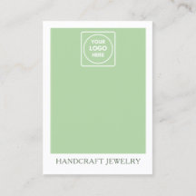 Salie groene sieraden displayhouder
