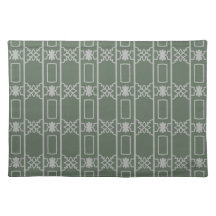 Salie Groene Sierdoek Placemat