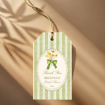 Salie groene streep retro elegante bruiloftsdouche