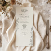 Salie Groene Vintage Bloem Romantisch Wapen Progra