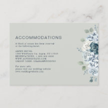 Salie Groene Waterverf Bloemige Trouw Hotel