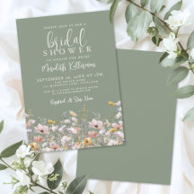 Salie Groene Wilde Bloemen Bruidsdouche