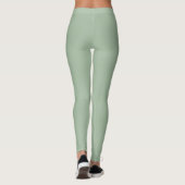 Salie Groene Yoga Leggings (Achterkant)