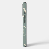 Salie groene zeshoekige moeders fotocollage Case-Mate iPhone case (Achterkant / Links)