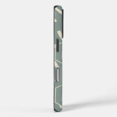 Salie groene zeshoekige moeders fotocollage Case-Mate iPhone case (Achterkant / Rechts)