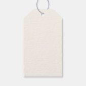 Salie Hydrangea Vintage Bruidsdouche Cadeaulabel (Achterkant)