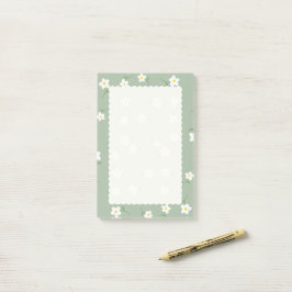 salie Madeliefje Bloemige Post-Its | Schattige Bot Post-it® Notes