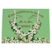 Salie - Trouwcadeauttas Groot Cadeauzakje (Voorkant)