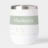 Salie Waterverf Wilde Bloem Florale Aangepaste Naa (Achterkant)