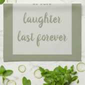 Salie - Wit Theedoek (Gevouwen)