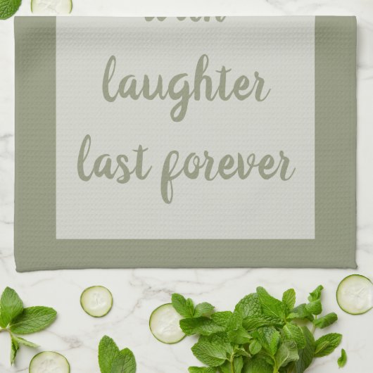 Salie - Wit Theedoek (Gevouwen)