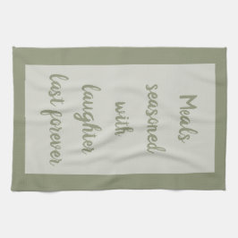 Salie - Wit Theedoek