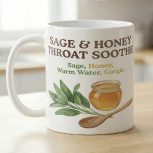Saliehoning Keelcomfort Theerecept Koffiemok