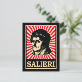 Salieri Briefkaart (Staand voorkant)