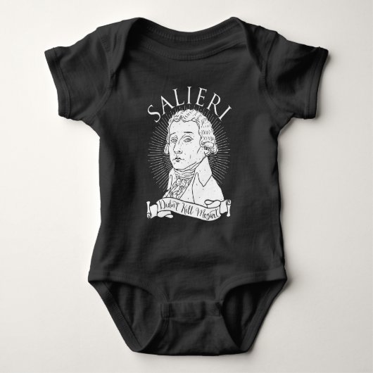 Salieri heeft Mozart niet vermoord Romper (Voorkant)