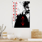 Salih koçovali/çukur/B&W Poster (Keuken)