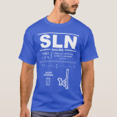 Salina Regional Airport SLN T-shirt (Voorkant)
