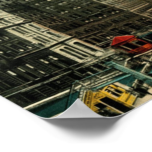 Salina St., Syracuse, New York  Poster (Hoek)