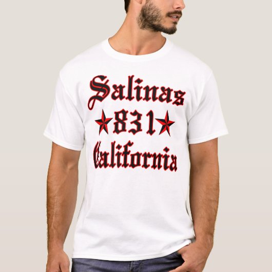 Salinas,831 — T-Shirt (Voorkant)