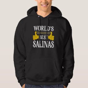 Salinas Achternaam Team Familie Achternaam World's Hoodie