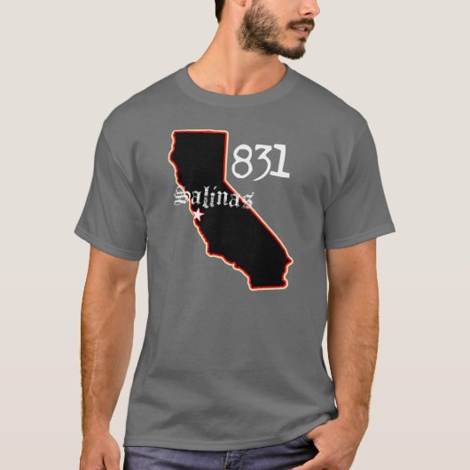 Salinas, Ca — T-Shirt (Voorkant)