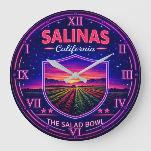 Salinas California Farmland  Grote Klok (Voorkant)