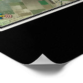 Salinas California Satellite Poster Map (Hoek)