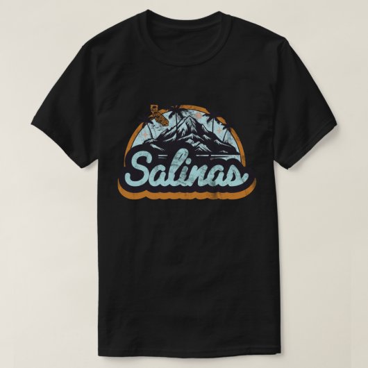 Salinas, California T-shirt (Design voorkant)