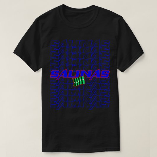 Salinas Cascade tekst 1 T-shirt (Design voorkant)