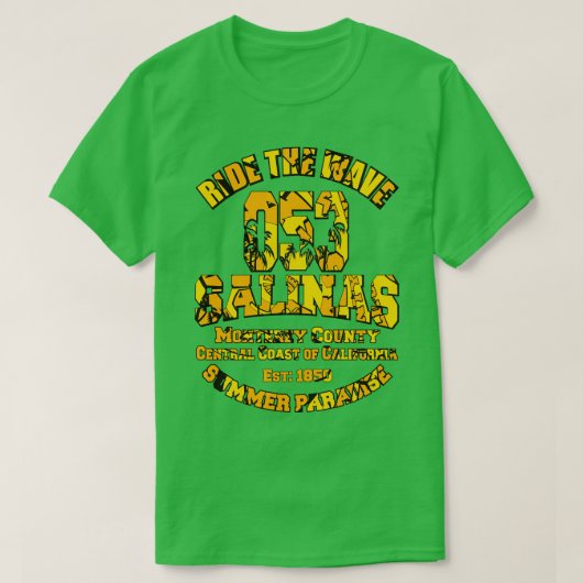 Salinas City California, Verenigde Staten T-shirt (Design voorkant)