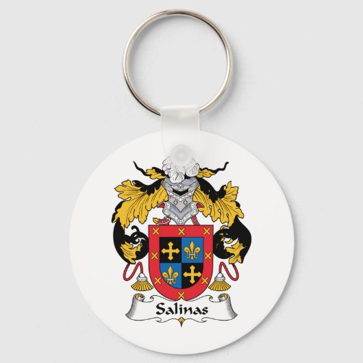 Salinas familiewapen sleutelhanger (Voorkant)