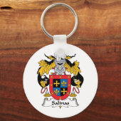 Salinas familiewapen sleutelhanger (Voorkant)