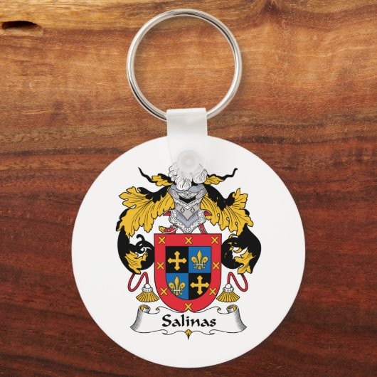 Salinas Family Crest Sleutelhanger (Voorkant)