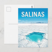 Salinas Grandes Briefkaart (Voorkant / Achterkant)