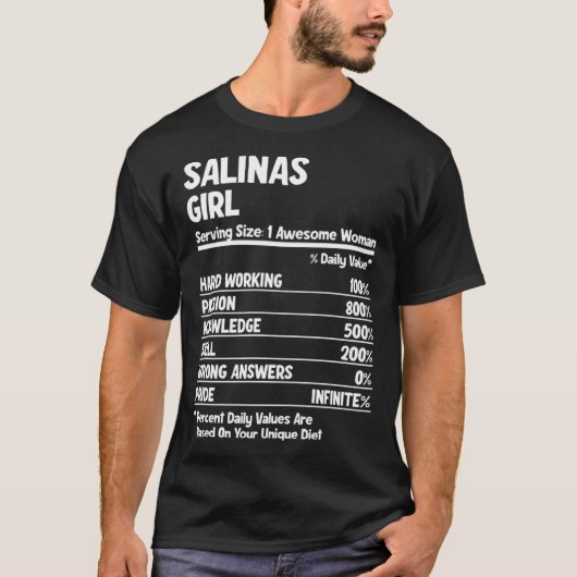 Salinas Meisje T-shirt (Voorkant)