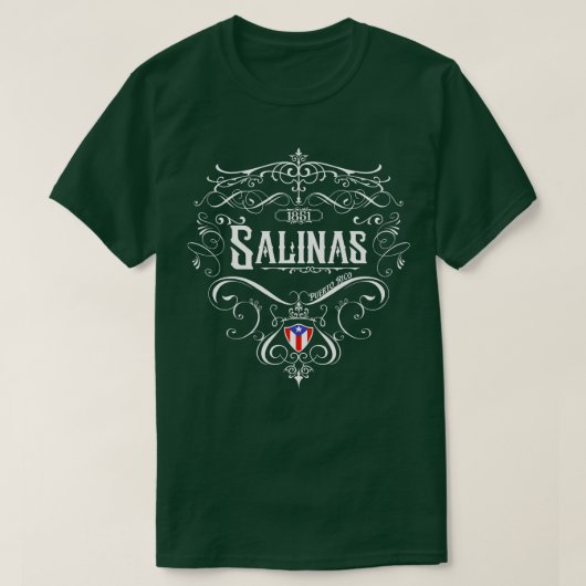 Salinas ontwerp t-shirt (Design voorkant)