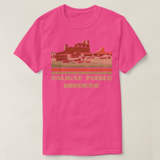 Salinas Pueblo Missions Nationaal Monument Natuur  T-shirt (Design voorkant)