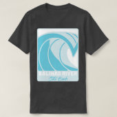 Salinas River State Beach Californië Atlantische O T-shirt (Design voorkant)