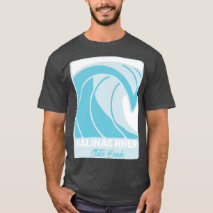Salinas River State Beach Californië Atlantische O T-shirt