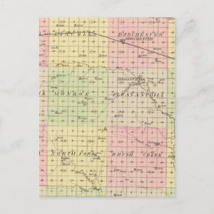 Saline County, Nebraska Briefkaart
